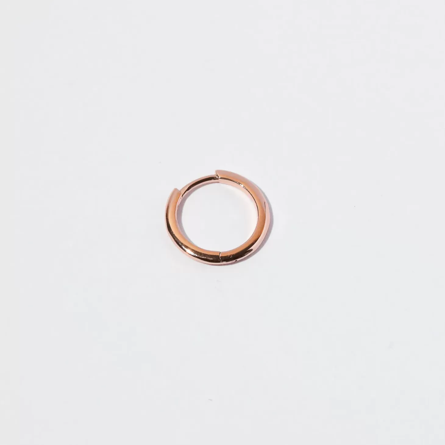 Astrid & Miyu Essential 11.5Mm Hoop In Rose Gold 18K Rose Gold Plated Sterling Silver Flash Sale