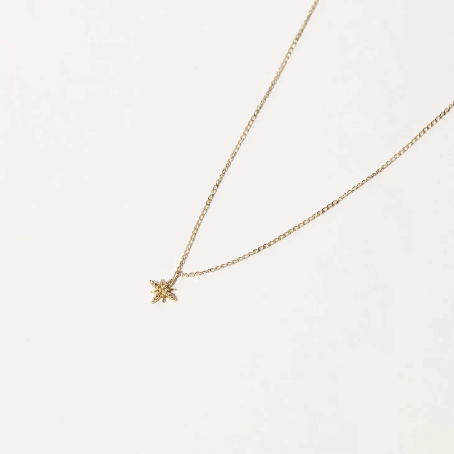 Astrid & Miyu Twilight Pendant Necklace In Solid Gold 14K Gold Best